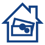 house icon mortgage fees